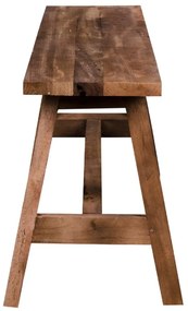 Hnedá drevená záhradná lavica Barcelona – House Nordic