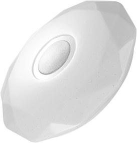 AVIDE Stropné LED osvetlenie HERACLES, 24W, denná biela, 40cm, okrúhle, biele