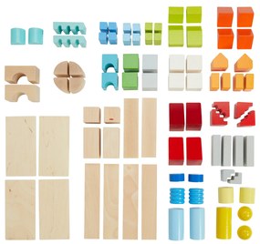 Základné stavebné kocky - 85 ks