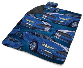 Sablio Plážová deka Mustang Pattern: 200x140 cm