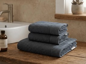 Uterák CLYR 50x100 cm tmavosivý, 100% bavlna
