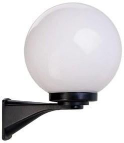 Redo 9789 - Vonkajšie nástenné svietidlo SFERA 1xE27/42W/230V IP44 biela