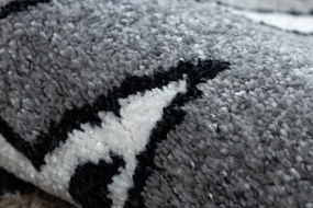 Dywany Łuszczów, Detský kusový koberec Fun Gatti Cats multi, 160x220, šedá, detská izba