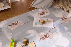Detský koberec FD SENSI Teddies mätový