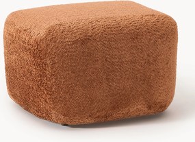 Podnožka z plyšového buklé Wolke