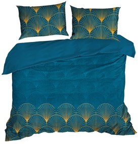 MAKOSATÉNOVÉ OBLIEČKY LIMITED COLLECTION LOTOS1 160X200 CM, 2KS 70X80 CM VZOROVANÉ