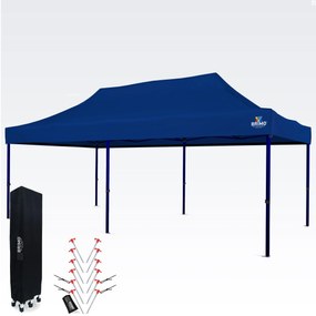 BRIMO Nepremokavý Párty Stan 3x6 m – Bezstarostná Oslava pod 16,5 m² Strechou - bez 3 stien - Modrá 28