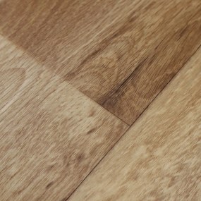 Spoltex, AKCIA: 120x245 cm PVC podlaha - lino Ontario Natural, šíře, hnedá, filc, chodba / predsieň