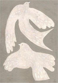 Plagát 30x40 cm Two Birds – Clara Schicketanz – The Poster Club