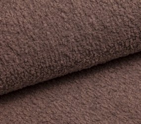 Pohovka John, ružová látka so štruktúrou