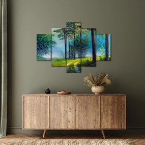 Obraz - Olejomaľba krajiny (150x105 cm)