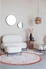 Krémový taburet Hocker Polly – White Label