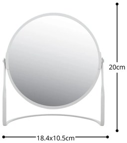 Kozmetické zväčšovacie zrkadlo (zväčšenie 5x) ø 18 cm Akira – Spirella
