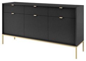 Široká komoda Mijano Gold MKSZ154, Farby:: biela
