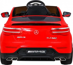 Ramiz Elektrické autíčko Mercedes Benz GLC63S SUV pre deti červené + diaľkové ovládanie