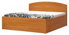 BMB MARIKA ART - masívna buková posteľ s úložným priestorom 120 x 200 cm, buk masív