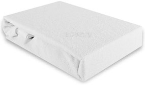Plachta posteľná biela froté EMI, Plachta 90x200