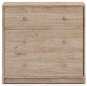 Komoda v dubovom dekore Tvilum May, 72 x 68 cm