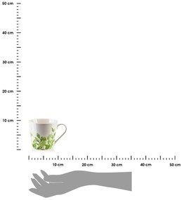 Porcelánový hrnček Eddy Leaves 400 ml