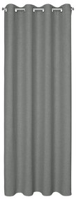 ZATEMŇOVACÍ ZÁVES NA KRÚŽKOCH LIDIA 140X250 CM STRIEBORNÁ