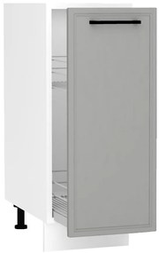 Kuchynské skrinka Emily D30 Cargo + kôš Dast Grey