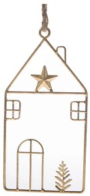 Kovová závesná vianočná dekorácia 24 cm – Dakls
