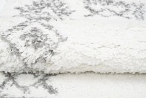 TA Koberec G939A KRÉMOVÁ/TMAVOSIVÁ BOHO Rozmer: 100x150 cm