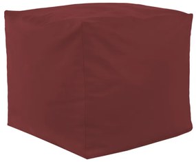 Taburetka bordová ekokoža