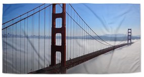 Sablio Uterák Golden Gate v hmle - 70x140 cm