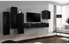 Obývacia stena Switch III Čierna