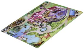 Koberce Breno Kusový koberec Ultra Soft Zámek, viacfarebná,130 x 180 cm