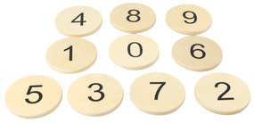 Montessori nášlapné kamene – čísla