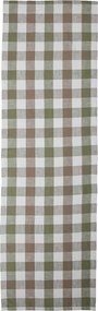 MOUNTAIN LODGE Behúň na stôl 50 x 160 cm - zelená/hnedá