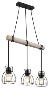 Globo 15326-3H - Luster na lanku MINA 3xE27/40W/230V