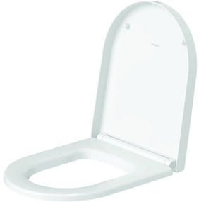 DURAVIT ME by Starck WC sedátko so sklápacou automatikou - Softclose, odnímateľné, tvrdé z Duroplastu, biela matná, 0020092600