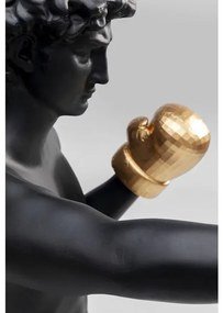 Balboa dekorácia 78cm čierna/zlatá