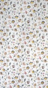 ZATEMŇOVACÍ ZÁVES NA KRÚŽKOCH KRISTAL 140X250 CM VZOROVANÁ