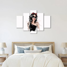 Obraz - Fashion woman (150x105 cm)