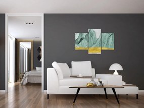 Obraz - Smaragdové hory N⁰1 (90x60 cm)
