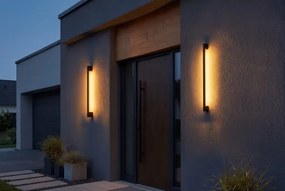 Kanlux 45872- LED Vonkajšie nástenné svietidlo YALTE LED/8,5W/230V 3000/4000/6500K IP54 čierne