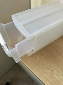 2. akosť - S - Zásuvka, úložný box výsuvný, transparentný Rotho SYSTEMIX