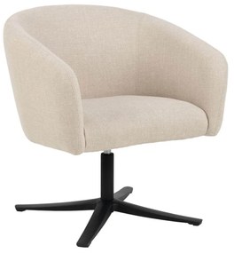 Otočné kreslo do obývačky Ramsey (01836), béžové