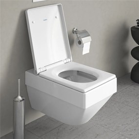 DURAVIT Vero Air WC sedátko bez sklápacej automatiky, odnímateľné, tvrdé z Duroplastu, biela, 0022010000