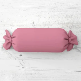 Biante Vankúš valec bonbon Rongo RG-027 Ružový 15x40 cm