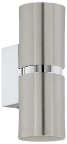 Eglo 96261 - LED Nástenné svietidlo PASSA 2xGU10/3.3W/230V guľaté