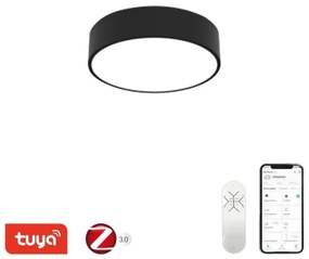 Immax NEO 07200L - LED Stmievateľné svietidlo RONDATE LED/18W/230V čierna Tuya + DO