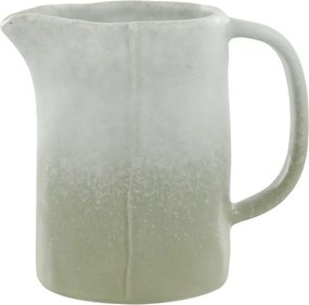 Zelený rustikálny džbán Valence Dusty Verte - 13 * 9 * 12 cm / 500 ml