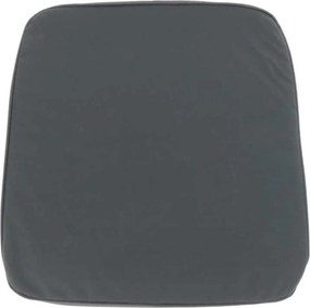 Podsedák na stoličku VIREON 44x45 cm, tmavo sivý