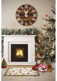 Zelený koberec s vianočným motívom s prímesou bavlny 50x80 cm Toy's Delight Green Christmas – Villeroy&amp;Boch