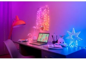 Twinkly TWKS100RGB-T - LED RGB Stmievateľná vianočná reťaz 100xLED 8 m USB Wi-Fi